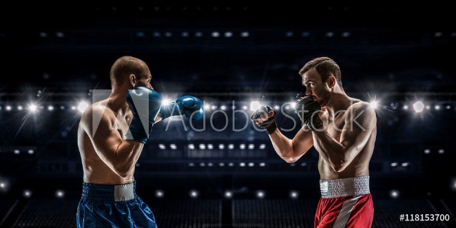 Picture of Professional box match  Mixed media